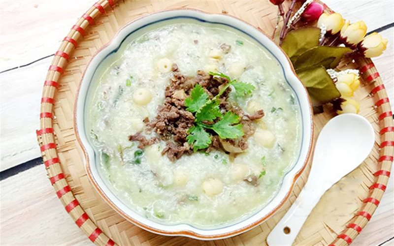 CHÁO TỔ YẾN TRỨNG GÀ BỔ DƯỠNG PHÙ HỢP CHO TRẺ NHỎ